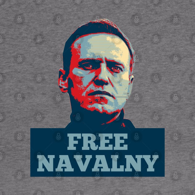 FREE NAVALNY by ProgressiveMOB